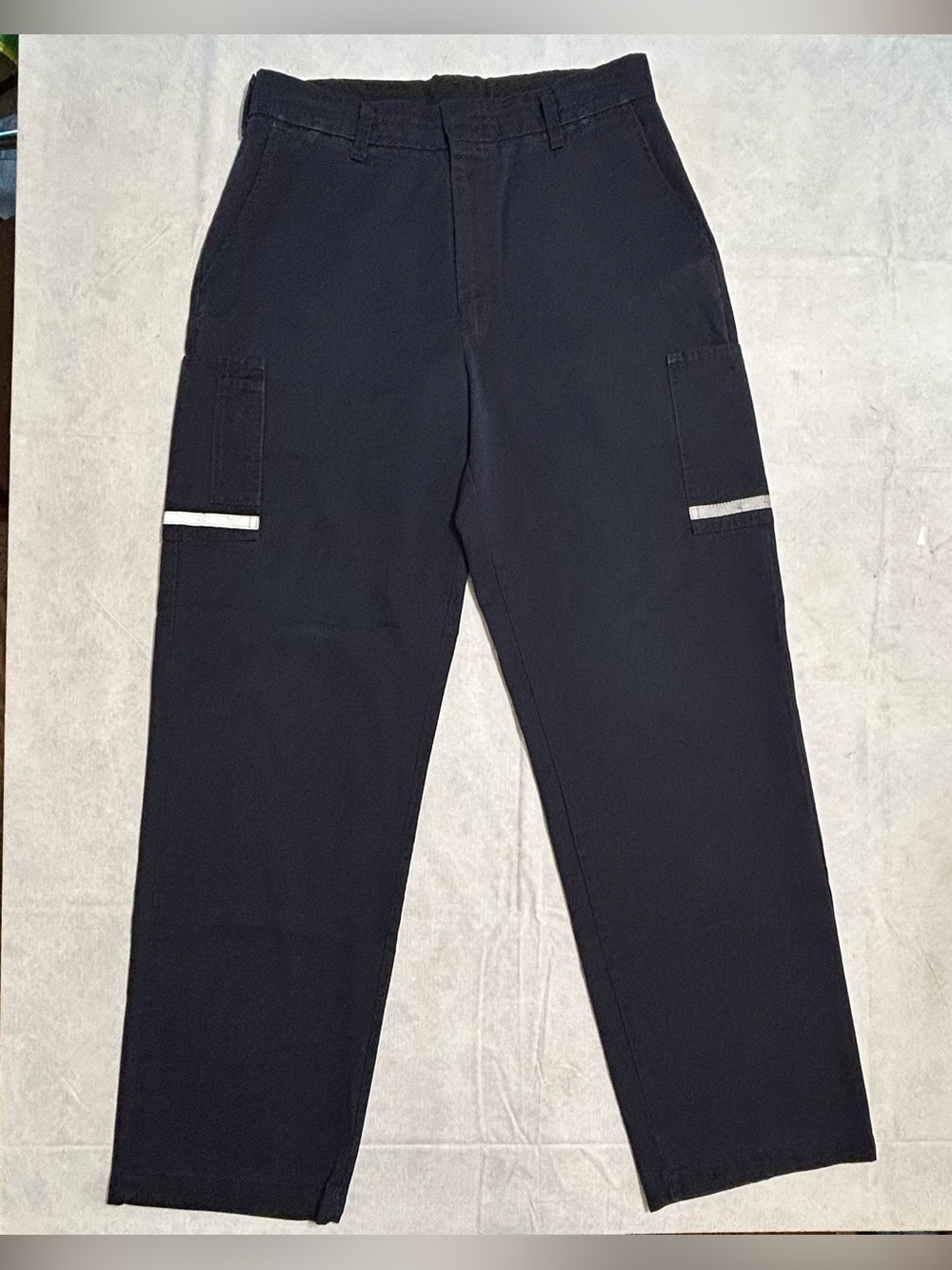 FedEx Stan Herman Blue Employee Delivery Uniform Reflective Pants 34Rx34
